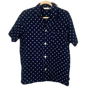 Derek Rose London Small 2 Piece Top & Shorts Pajamas Nautical Coastal Marine